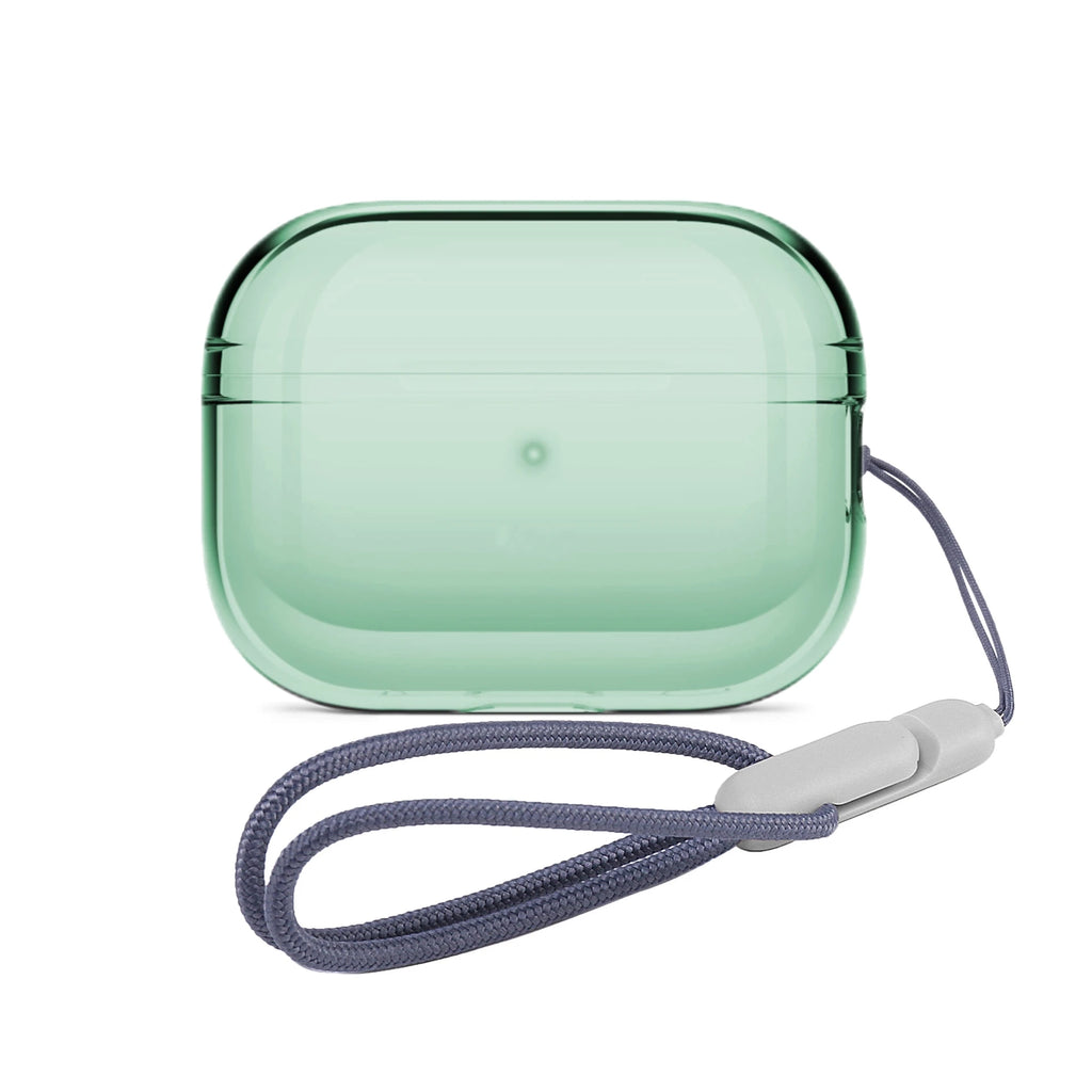 Clear Silicone Case for Airpods Pro 2 2022 Transparent Soft TPU Cover Case With Rope Earphone Accessories for Apple Airpod Pro 2