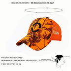 Deer Antler Camo Hunting Trucker Hat Outdoor Fishing Embroidery Mesh Baseball Cap for Men Women