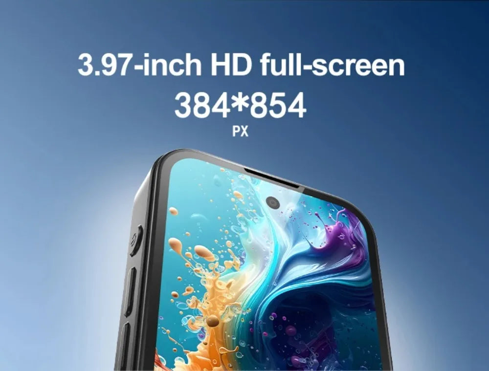 UNIWA Q333 4G Full Bands MINI Smartphone Android 3GB+64GB Mobile Phone 2000mAh Face ID WhatsApp GPS Small Phone Support TF Card