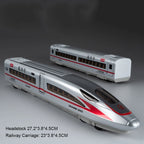 1:60 Scale FuXing High-speed Railway Toy Car Model Sound Light Remote Control Electric Simulation Train Models Ornaments Gifts