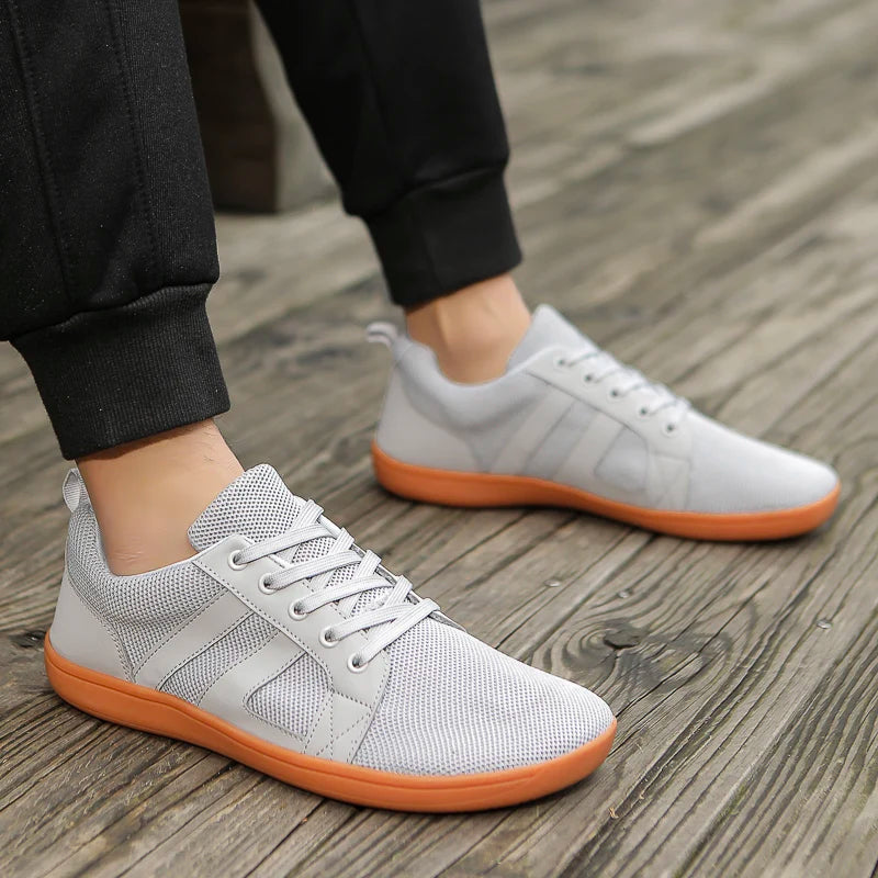 FANCYLEE Classic Women's GAT Barefoot Sneakers Retro Suede Minimalist Walking Shoes Wide Fit Zero Drop Casual Shoes Size 36-41