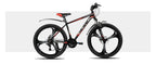 HILAND Mountain Bike, 3 Spokes, 18 Speeds Drivetrain, Aluminum Frame 26 Inch Wheels, Disc-Brake Bike for Men Women Men's MTB