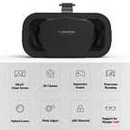 Shinecon VR Glasses 3D Headset Virtual Reality Device Helmet Goggles Lenses Mobile Smartphone Smart Phone Cell Realidade Viar VR