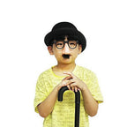 Big Nose Glasses with Eyebrows Mustache Silly Funny Photo Props Halloween Party Eyeglasses Novelty Prank for Birthday Parties