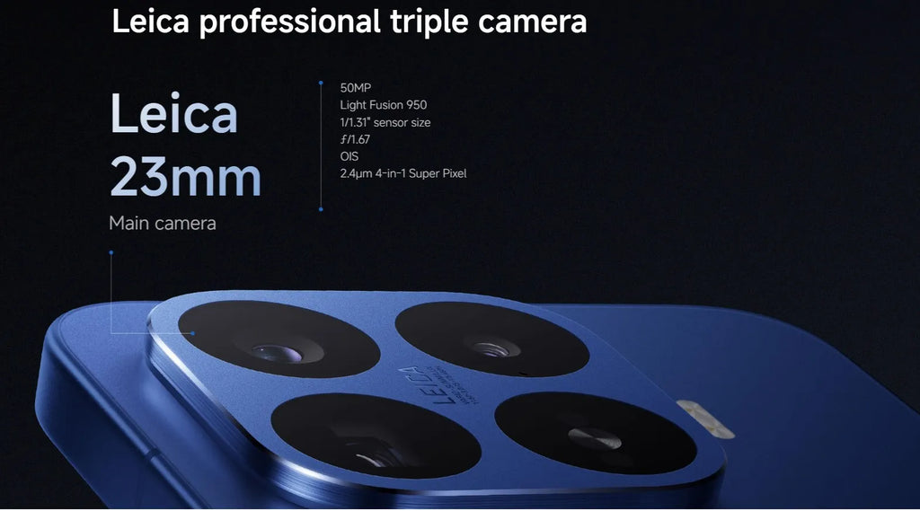 Xiaomi HyperOS Mobile Phone 6.83 "AMOLED Display Leica 5X Telephoto Lens 7000mAh (type) Silicon-carbon Battery Global Version Xiaomi 17T Pro Cellphone