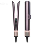 Professional 2 In 1 Hot Air Flat Iron Hair Straightener Dryer With Negative Ions Smooth Frizz-Free Hair Styling Tool