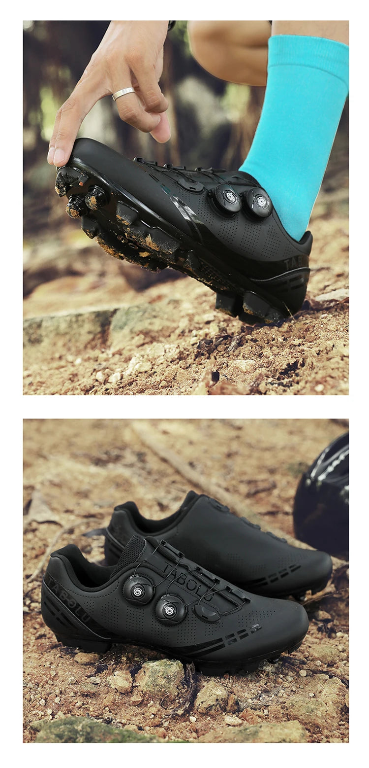 Cycling Shoes updated model MTB Bike Men Racing Contest Self-Locking Speed Bicycle Sneakers Women Spd Cleats Cycling Footwear