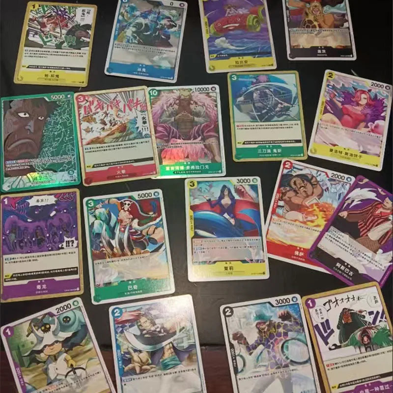 Bandai One Piece TCG OP01-OP13 Card Game Romance Dawn Chinese Version TCG Booster BOX Collection Cards Kids Toys Birthday Gift