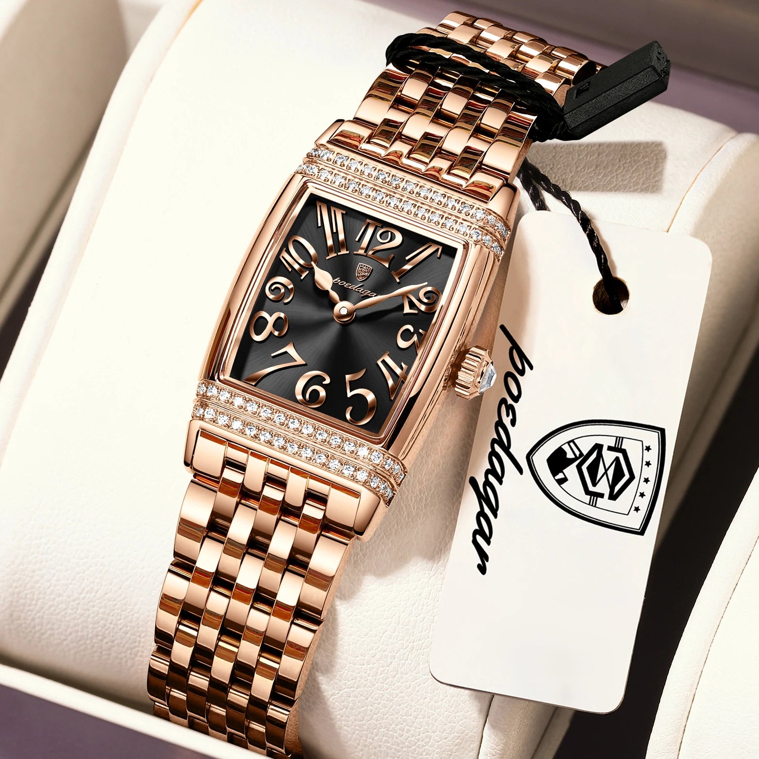 POEDAGAR Elegant Watch For Woman Stainless Steel Quartz Waterproof Ladies Watch High Quality Casual Women's Watches Female Reloj
