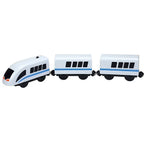 Wooden Train Toys Train Track Magnetic Set Electric Car Locomotive Diecast Slot Fit All Wood Brand Biro Railway Tracks For Kids