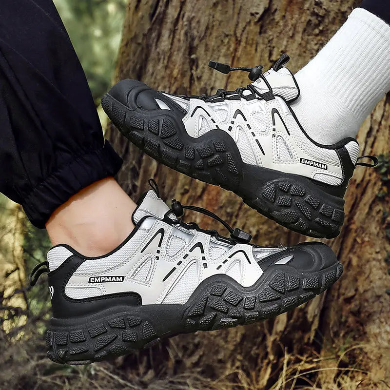 Spring Summer Fashion Pink Women's Hiking Sneakers Comfortable Non-slip Trekking Shoes Trainers Man Outdoor Sports Sneakers Men