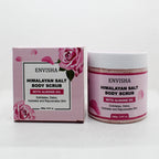 ENVISHA Beauty Health Rose Body Massage Bath Salt Scrub Exfoliating Moisturizing Nourish Soften Whitening Skin Care Shrink Pores