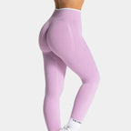 Hot Sale High Waist Seamless Scrunch Leggings for Women Yoga Pants Hip Lifting Running Gym Workout Tights Ignite Sculpt Series