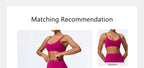 Hearuisavy Summer Super-Soft 2Pcs Women's Running Sports Shorts Set Breathable Fitness Yoga Bra Casual Push Up Workout Crop Top