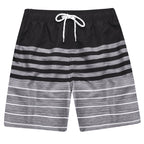 DATIFER Summer Men Beach Print Shorts Surfing Swimwear Fitness Workout Trunks Male Sportswear With Pockets Pants
