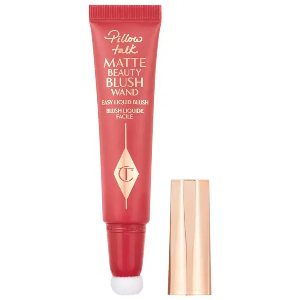 Charlotte Tilbury Lip Gloss Two Color Heart Shape Powder Blusher Highlight Spotlight Brightening Seamless Cosplay Makeup Gifts