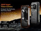 Blackview XPLORE 1 Outdoor Mobile Phone, 5G Waterproof Rugged Smartphone Android 15, 6.78'' 2.4K Display, 16GB+512GB, 20000mAh