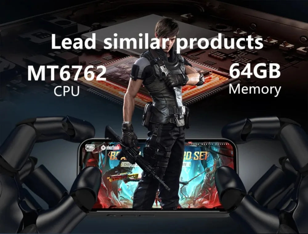 UNIWA Q333 4G Full Bands MINI Smartphone Android 3GB+64GB Mobile Phone 2000mAh Face ID WhatsApp GPS Small Phone Support TF Card