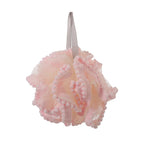 Soft Mesh Bath Sponge Balls Skin Cleaning Brush Shower Puff Body Cleaner Exfoliating Scrubbers Bath Flower Bathing Accessories