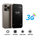 SERVO 15SE Super Mini Smartphone Android System 2GB+16GB Play Store Wifi Dual SIM 3.0" Small Pocket Cheap Smart Phones 3G WCDMA