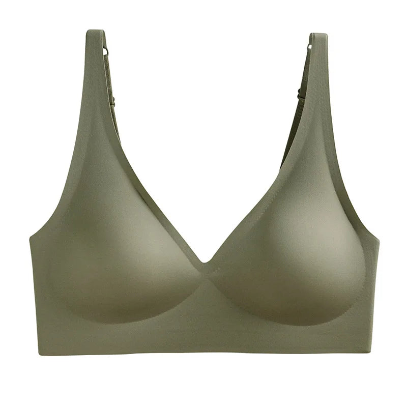 Sexy Seamless Bra Wire Free Brassiere Adjustable Wireless Bras Women Underwear Female Push Up Padded Bralette Lingerie Intimates