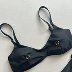 Push Up Bikinis 2025 Sexy Women Swimsuit Swimwear Female Bikini Set Black Biquini Bathing Suit Thong Swimming Suits Beachwear