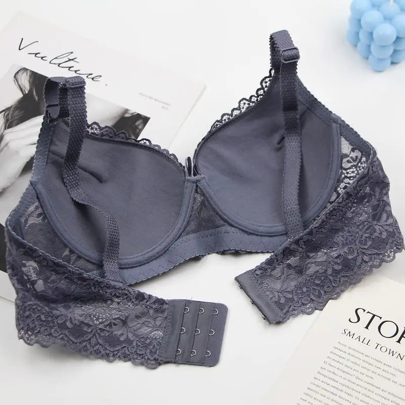 DaiNaFang New Sexy Bras Set Push Up Underwear For Women Adjustable Breathable Design Sweat Absorbing Upper Tray BC Cup Lingerie