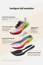 Xtep 2000km 3.0 Running Shoes For Men 2025 Spring Sneakers Cushioning Training Jogging Wear-Resistant Lightweight 875119110032