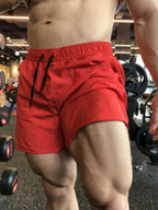 Summer Men'S Large Size Casual Shorts Beach Pants Running Sport Straight Short Pants Male Thin Sweatpant Leisure Loose Shorts