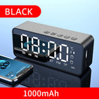 Alarm Clock Radio FM Bluetooth Speaker Portable Subwoofer Caixa De Som Sound Box Music Wireless Mini Woofers Bocina Lamp Column