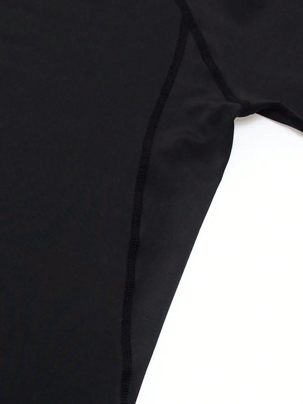 Men's Compression Long Sleeve Shirt Black Fitness T-shirt Male Running  Quick Drying Gym Top Sun Protection Sports Base Layer