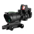 Adjustable 4x32 Red Dot 1x  4x Scope  Red Dot Tactical Scope 20mm Rail Scope for Hunting