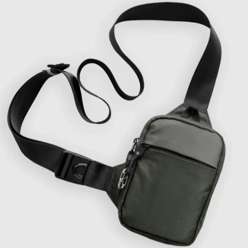 Mini Crossbody Bag for Men with Stainless Steel Lock RFID Anti-Theft Mobile Phone Single Shoulder Bag handbags Fashionable 2026
