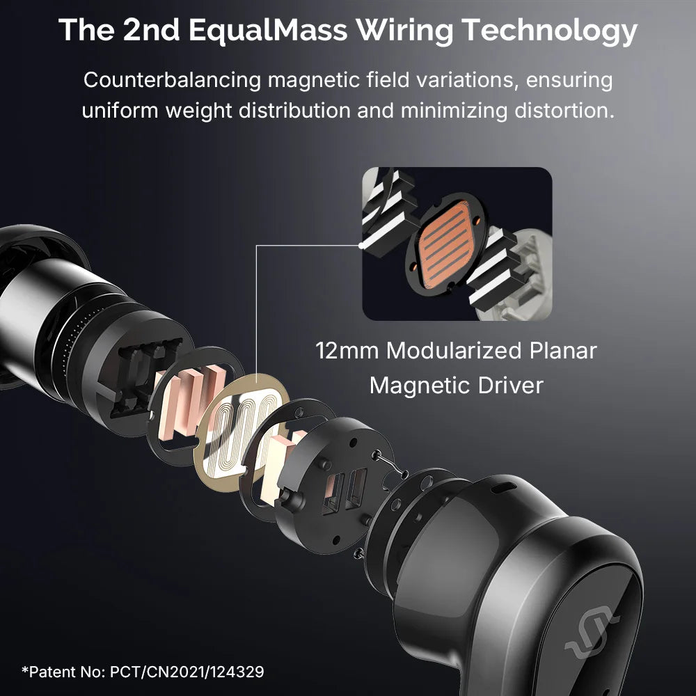 EDIFIER S10 Planar Magnetic ANC True Wireless Earbuds Hi-Res LDAC Bluetooth 5.4 Earphones 6 Mics 28H Battery