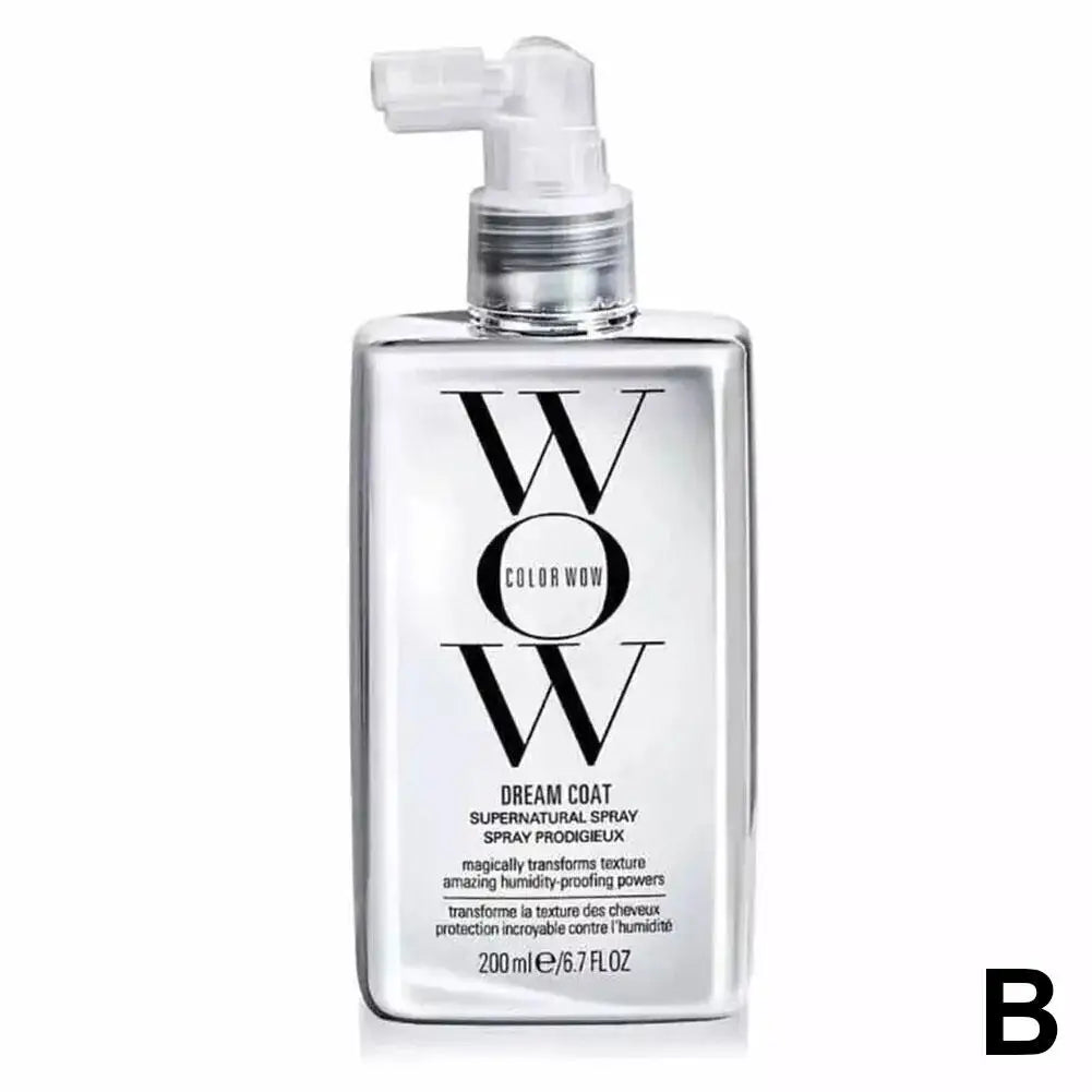 WOW Anti-Moisture Hair Spray For Extremely Frizzy Hair Softening Shampoo Glazed Smoothing Conditioner Moisturising Hair Care