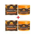 Body Tanning Gel Hydrating Lasting Natural Bronzing Soothe Drying Even Skin Tone Accelerate Dark Skin Sun Tanning Body Cream