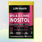 30 Patches Myo-Inositol & D-Chiro Inositol Transdermal Patches with Vitamin B8 for Women Support Hormone Balance