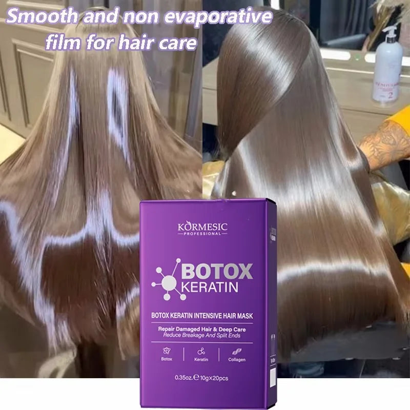 Keratin Hair Mask Magical 5 Second Repair Damage Frizzy Soft Smooth Shiny Hair Deep Moisturize Hair Treat Repair Hair Care Mask Main image