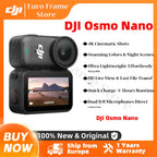 DJI Osmo Nano Bundle Standard 128G / 64GB small Camera Vlog 4K/60fps & 60° Wide FOV All-New 1/1.3 "sense Dual DJI Microphones