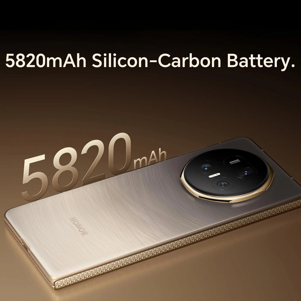 HONOR Magic V5 Global Version Original Snapdragon 8 Elite  5G Smartphone Dual HDR OLED Display 5820mAh 7.95" 66W SuperCharge
