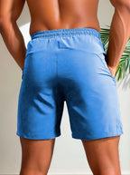 Men's Bottoms for Summer Gym Workout Running Cycling,Quick Drying Breathable Drawstring Waist Sports Shorts,Going Out Outfit0428