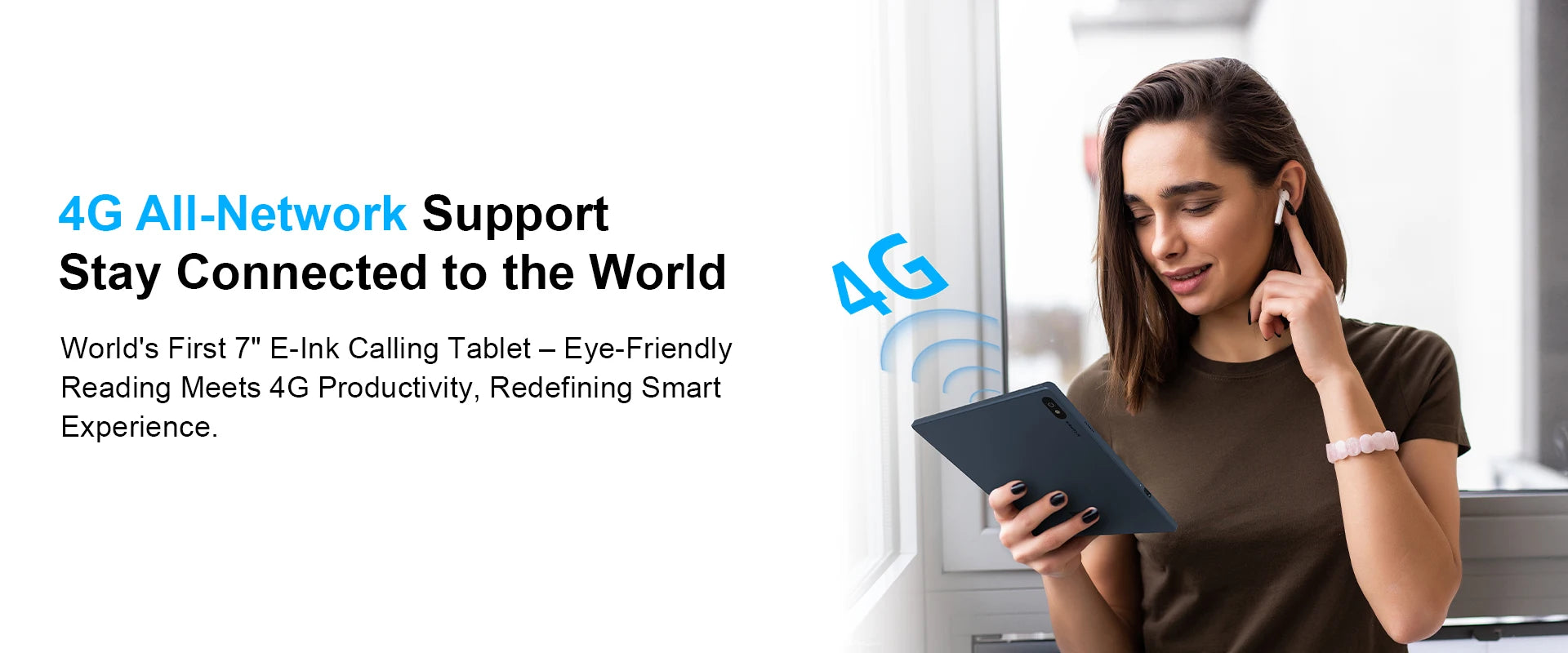 Bigme B7 ebook reader, 7'' e-ink ereader, 300PPI, 8+128GB, Android 14 open system, Handwritten e-book tablet w/ 5MP rear camera