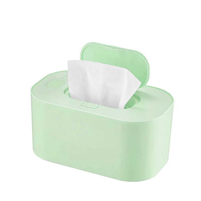 Baby Wipes Heater Wet Towel Dispenser Thermostat Warmer Tissue Paper Case Napkin Electric Heating Insulation Storage Box Holder