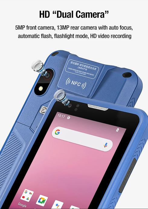IP67 4 Inch Waterproof Industrial Rugged PDA Handheld Android PDAs Portable Data Terminal NFC  Data Collector for Inventory