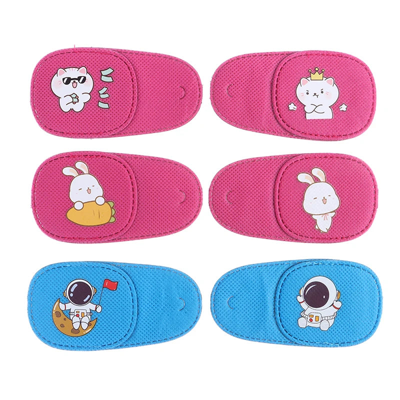 6pc/set Children Health Care Kids Child Occlusion Medical Lazy Eye Patch Eyeshade For Kids Strabismus Treatment Vision Care
