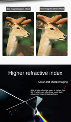 DISCOVERY 40x60 Monocular Telescope with Smartphone Holder & Tripod, High Power BAK4 Prism Lens Monocular For Hunting Camping