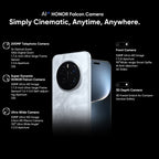 HONOR Magic7 Pro 5G Smartphone Snapdragon 8 Elite 6.8''120Hz LTPO Display 5270Mah 100W Charge Magic UI 9.0 Based on Android 15