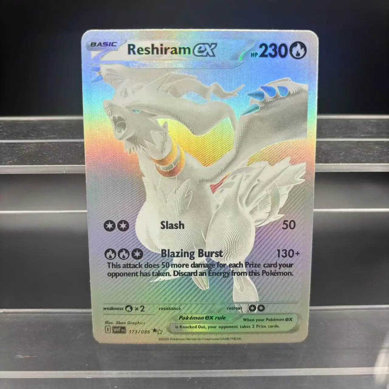 DIY PTCG Collection Cards Zekrom Reshiram ex Victini Seismitoad Self Made Single Card Classic Game Anime Card Gift Toy