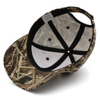 Custom Print Embroidery Outdoor Jungle Fishing Baseball Hat Cap Man Camouflage Hunting Hats Cotton Casquette Trucker Dad Caps