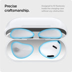 Metal Dustproof Film for Airpods Pro 3 Guard Sticker Anti-Scratch Protectors Decal Ultra Thin for Airpod Pro3 Case Accessories